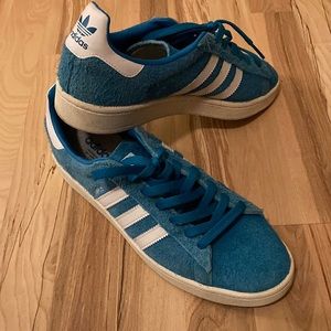 Adidas Originals Campus Teal/Turquoise/Off white Suede size 10.5
